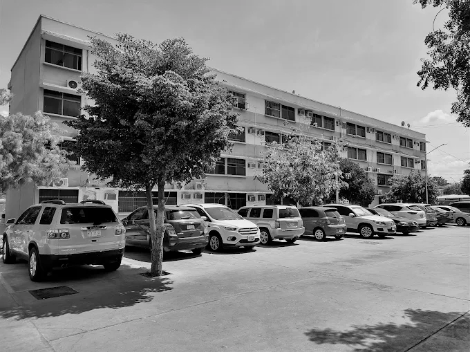 Fachada de los edificios de Multifamiliares